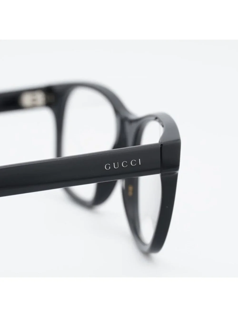 Gucci GG0004O 001 Eyeglasses Black 53mm Square Frame